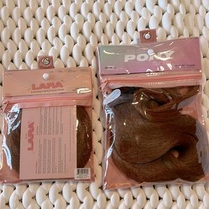 NWOT Insert Name Here Copper Pony + Hair (26”, 34”)